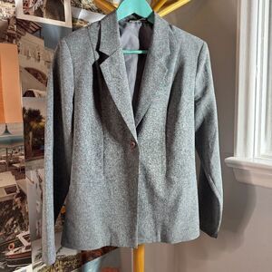 Vintage Tradition Linen Blend Raspberry Pink Blazer US 12P